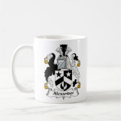 Alexander Family Crest Koffiemok (Links)