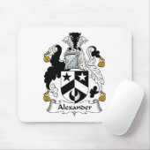 Alexander Family Crest Muismat (Met muis)