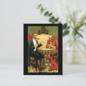 Alexander Fredrik "Beats the Devil" Briefkaart (Staand voorkant)