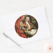 Alexander Fredrik Magic Poster Ronde Sticker (Envelop)