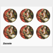 Alexander Fredrik Magic Poster Ronde Sticker (Vel)