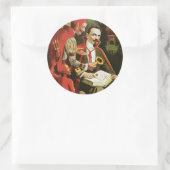 Alexander Fredrik Magic Poster Ronde Sticker (Tas)