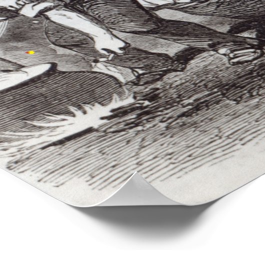 Alexander gold-diggers op de avond-rommel poster (Hoek)