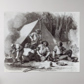 Alexander gold-diggers op de avond-rommel poster (Voorkant)