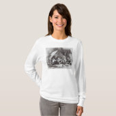 Alexander gold-diggers op de avond-rommel t-shirt (Voorkant volledig)