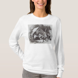 Alexander gold-diggers op de avond-rommel t-shirt