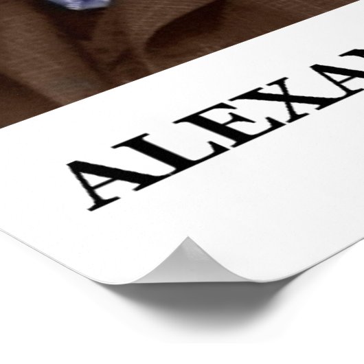 Alexander Graham Bell kan ideeën niet traag afdwin Poster (Hoek)