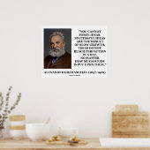 Alexander Graham Bell kan ideeën niet traag afdwin Poster (Keuken)