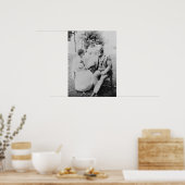 Alexander Graham Bell met Helen Keller Poster (Keuken)