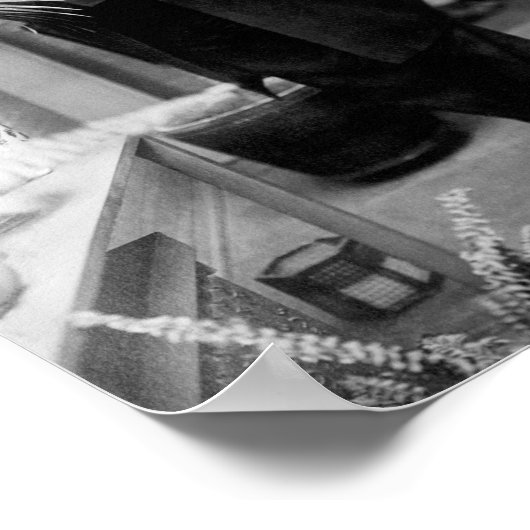 Alexander Graham Bell - Telefonische uitvinder Poster (Hoek)