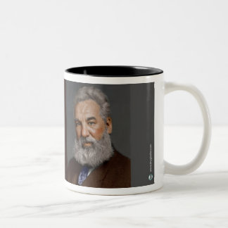 Alexander Graham Bell Tweekleurige Koffiemok