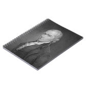 Alexander Hamilton (1757-1804), gegraveerd door Jo Notitieboek (Linkerzijde)