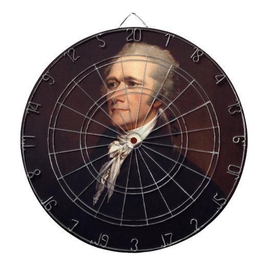 Alexander Hamilton: Amerikaans Founding Father, Hi Dartbord (Voorkant)
