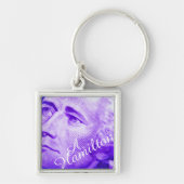 Alexander Hamilton Art Sleutelhanger (Voorkant)