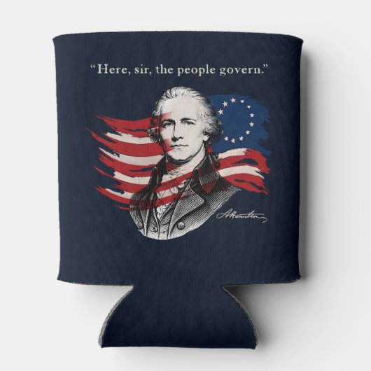 Alexander Hamilton Blikjeskoeler (Achterkant)