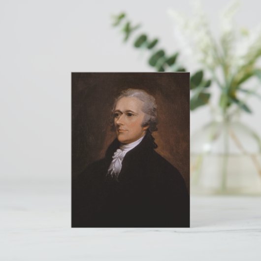 Alexander Hamilton Briefkaart (Staand voorkant)