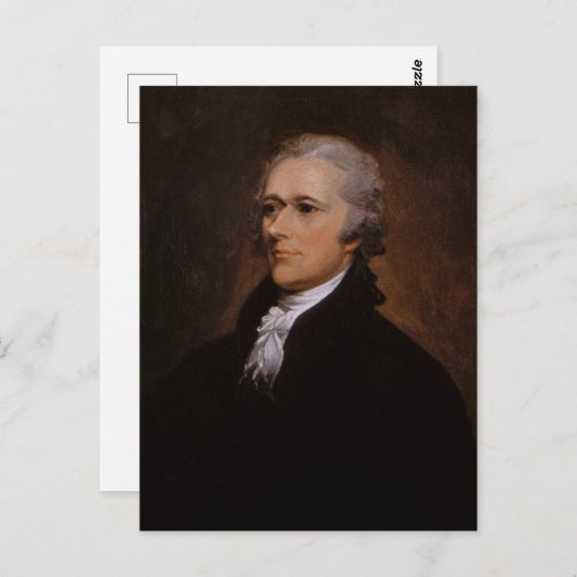 Alexander Hamilton Briefkaart (Voorkant / Achterkant)