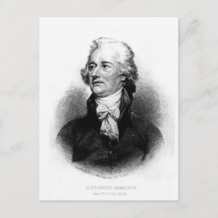 Alexander Hamilton Briefkaart