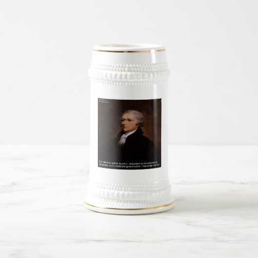 Alexander Hamilton Cadeaus Bierpul (Center)
