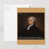 Alexander Hamilton Cadeaus Briefkaart (Voorkant / Achterkant)
