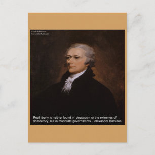 Alexander Hamilton Cadeaus Briefkaart