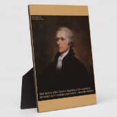 Alexander Hamilton Cadeaus Fotoplaat (Zijkant)