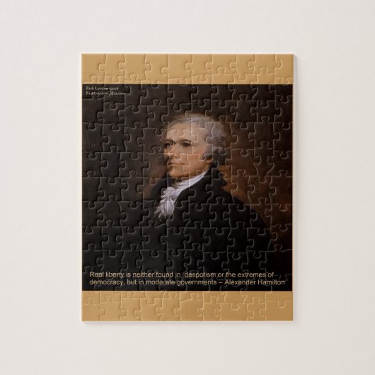 Alexander Hamilton Cadeaus Legpuzzel (Verticaal)