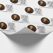 Alexander Hamilton Democracy Experience Tyranny Cadeaupapier (Hoek)