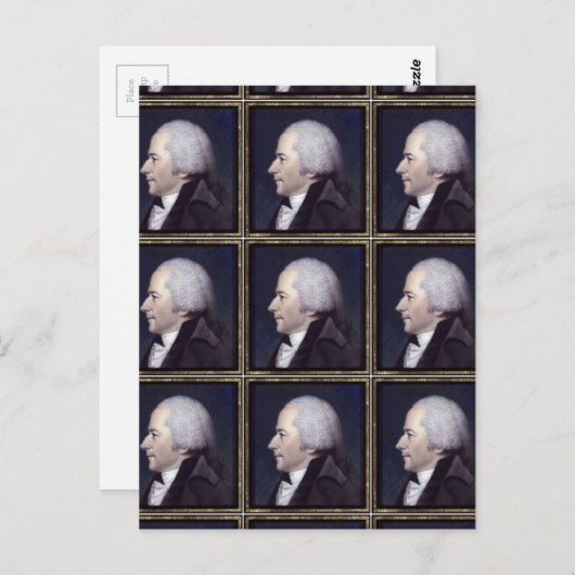 Alexander Hamilton Design Briefkaart (Voorkant / Achterkant)