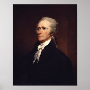 Alexander Hamilton door John Trumbull Poster