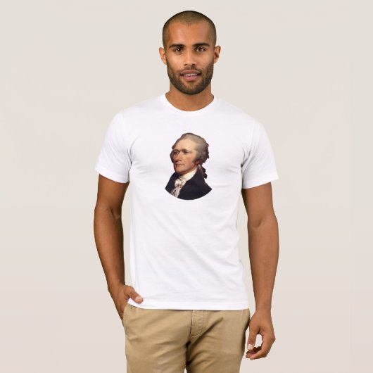 Alexander Hamilton door John Trumbull T-shirt (Voorkant volledig)