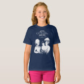 Alexander Hamilton. Eliza, Angelica, Peggy. T-shirt (Voorkant volledig)