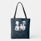 Alexander Hamilton. Eliza, Angelica, Peggy. Tote Bag (Achterkant)