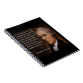 Alexander Hamilton "Enemy Leader" Gift Notitieboek (Rechterzijde)