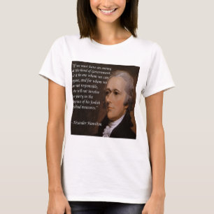 Alexander Hamilton "Enemy Leader" Gift T-shirt