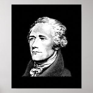 Alexander Hamilton - Founding Father Graphic Poster