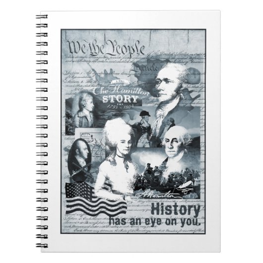 Alexander Hamilton George Washington History Gifts Notitieboek (Voorkant)