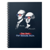 Alexander Hamilton George Washington too Cool Notitieboek (Voorkant)