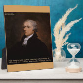 Alexander Hamilton Gifts Fotoplaat (Zijkant)