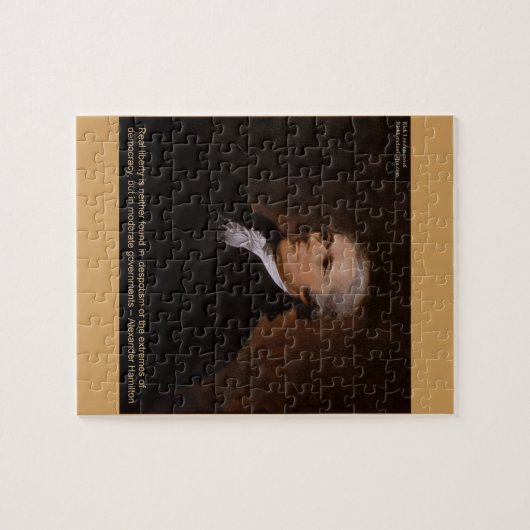 Alexander Hamilton Gifts Legpuzzel (Horizontaal)