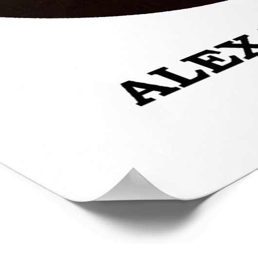 Alexander Hamilton Government Passion Constraint Poster (Hoek)