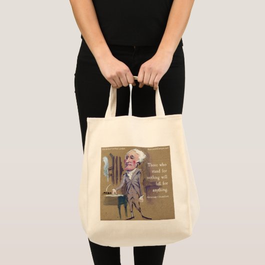 Alexander Hamilton Grocery Totebag (milieuvriendel Tote Bag (Voorkant (product))