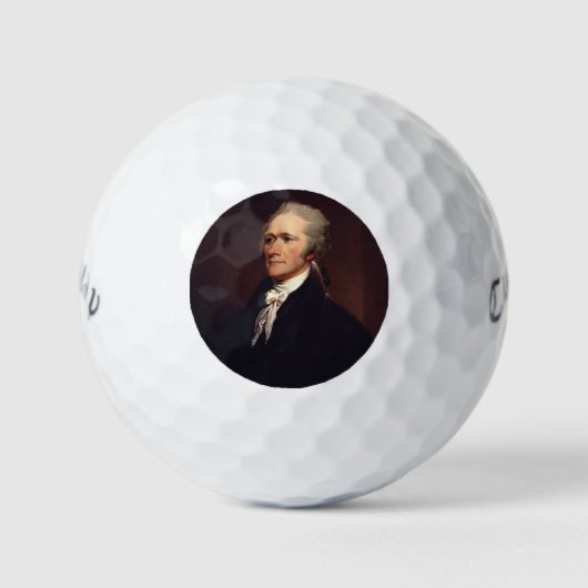 Alexander Hamilton: grondlegger van de VS, histori Golfballen (Voorkant)