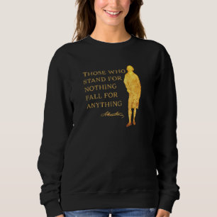 Alexander Hamilton History Usa Costume Tiener Mann Trui