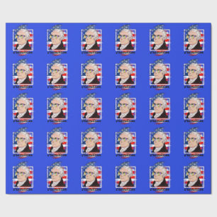 Alexander Hamilton in Color Wearing Shades Cadeaupapier