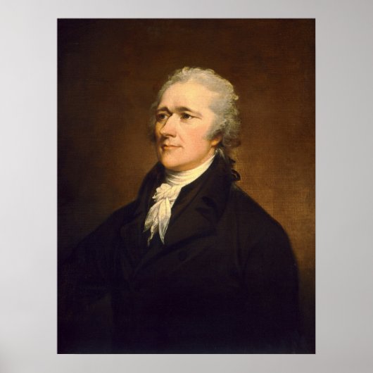 Alexander Hamilton - John Trumbull Fine Art Poster (Voorkant)