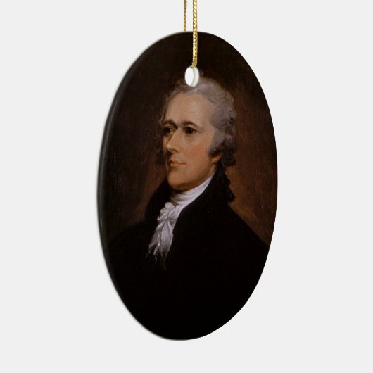 Alexander Hamilton Keramisch Ornament (Rechts)