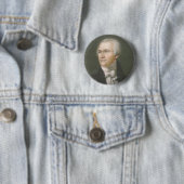 Alexander Hamilton kleine knop Ronde Button 5,7 Cm (In situ)