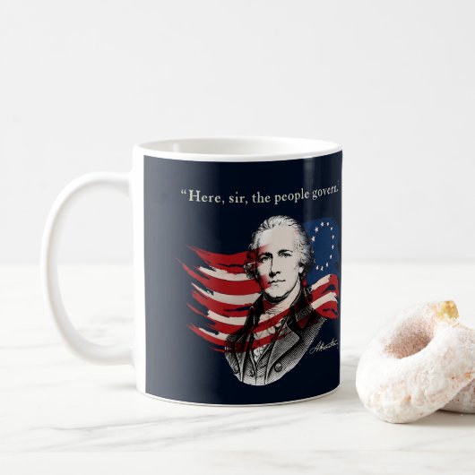 Alexander Hamilton Koffiemok (Met donut)