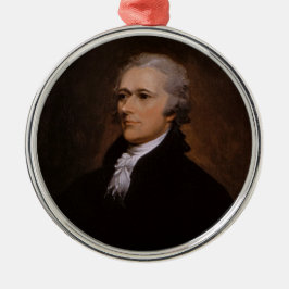 Alexander Hamilton Metalen Ornament